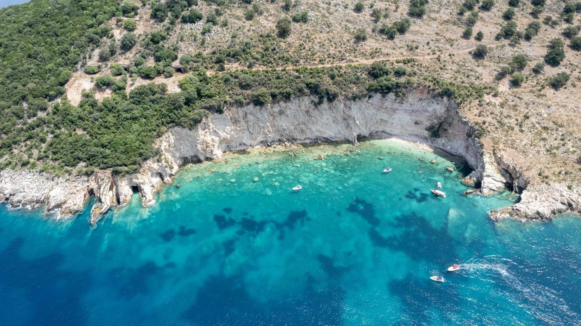 Villa E Olsi Kacupaj Sarandë Exteriör bild